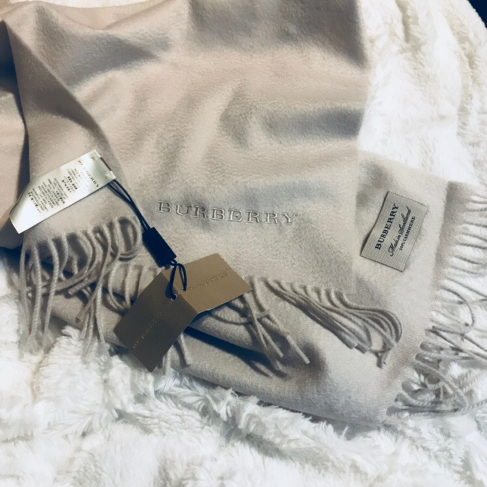Burberry Classic Solid Cashmere Scarf on hold!